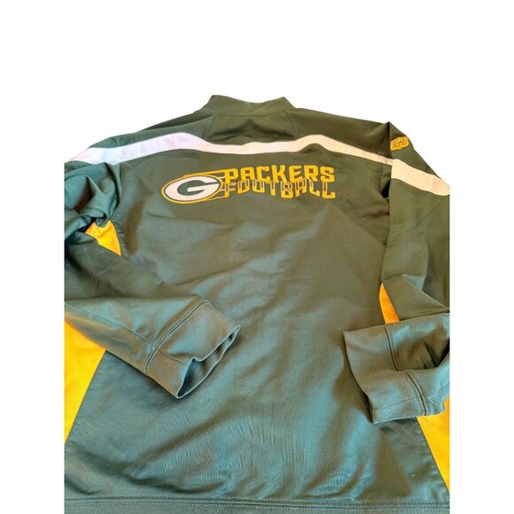 NFL Green Bay Packers Youth Team Apparel Jacket Green/Gold Size L (14/16) Full Z - Picture 5 of 14